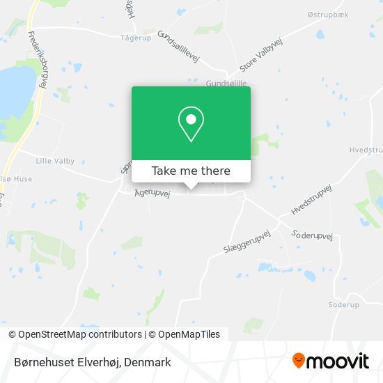 Børnehuset Elverhøj map