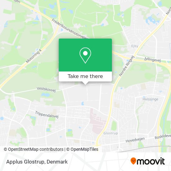 Applus Glostrup map