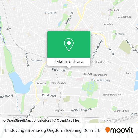 Lindevangs Børne- og Ungdomsforening map