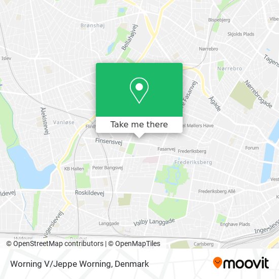 Worning V/Jeppe Worning map