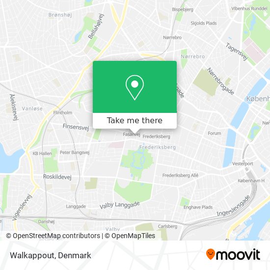 Walkappout map