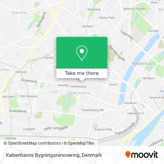 Københavns Bygningsrenovering map