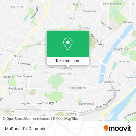 McDonald's map