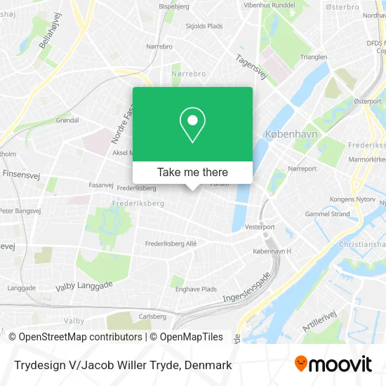 Trydesign V/Jacob Willer Tryde map