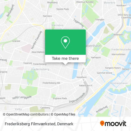 Frederiksberg Filmværksted map