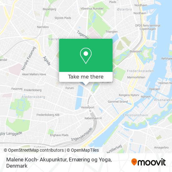 Malene Koch- Akupunktur, Ernæring og Yoga map