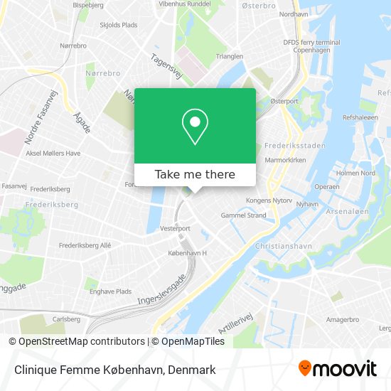 Clinique Femme København map