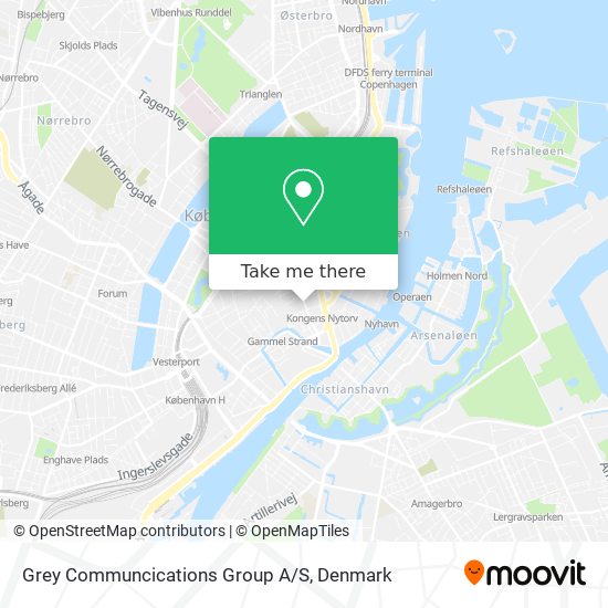 Grey Communcications Group A/S map