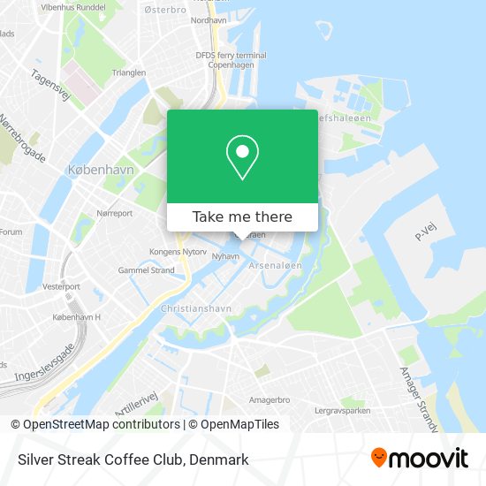 Silver Streak Coffee Club map