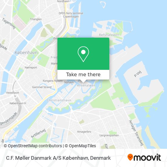 C.F. Møller Danmark A / S København map