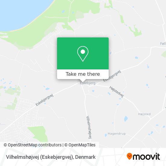 Vilhelmshøjvej (Eskebjergvej) map