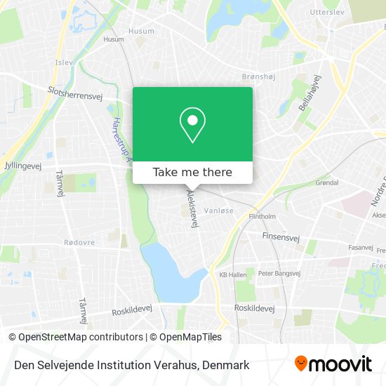 Den Selvejende Institution Verahus map