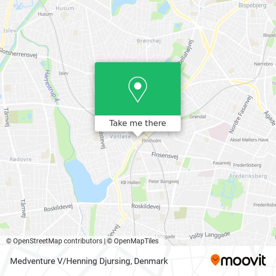 Medventure V/Henning Djursing map