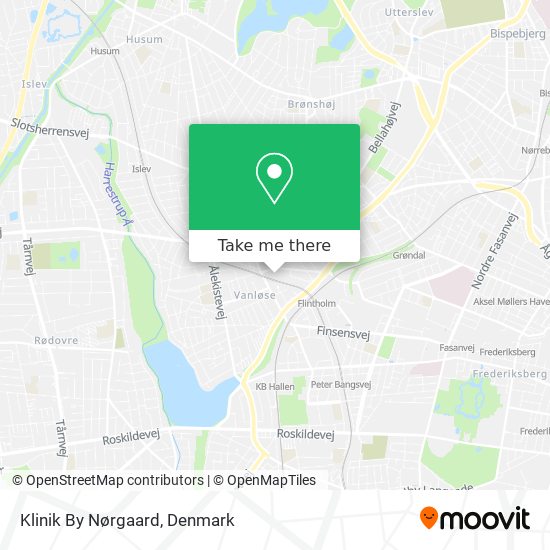 Klinik By Nørgaard map