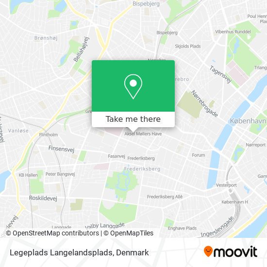 Legeplads Langelandsplads map