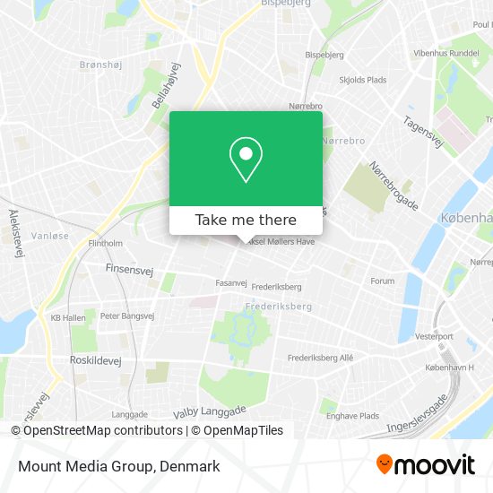 Mount Media Group map