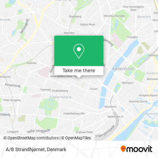 A/B Strandhjørnet map