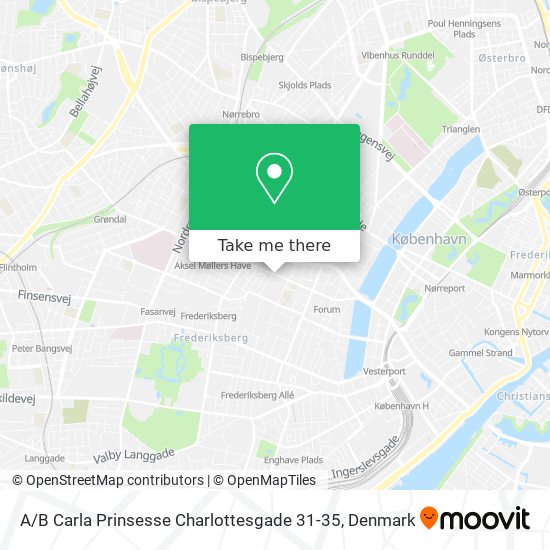 A / B Carla Prinsesse Charlottesgade 31-35 map