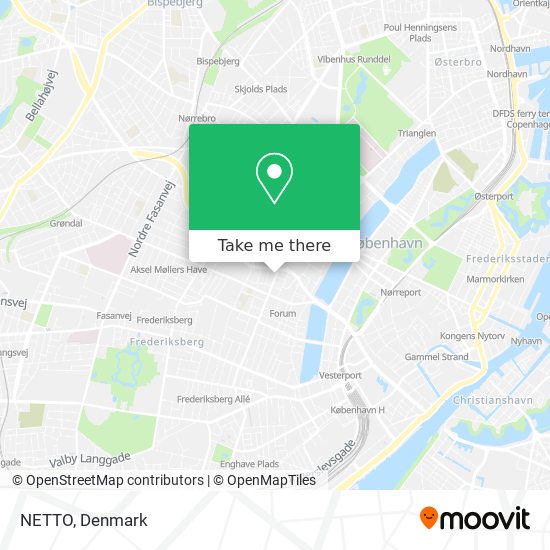 NETTO map