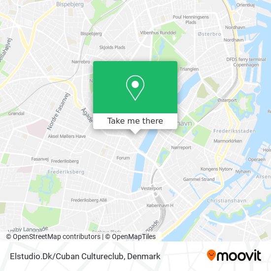 Elstudio.Dk/Cuban Cultureclub map