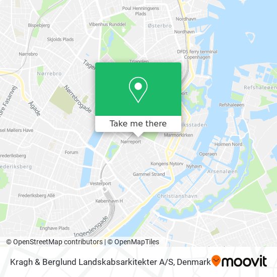 Kragh & Berglund Landskabsarkitekter A / S map