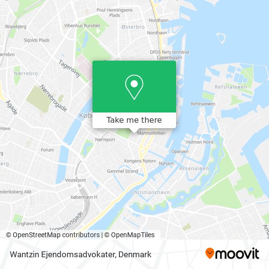 Wantzin Ejendomsadvokater map