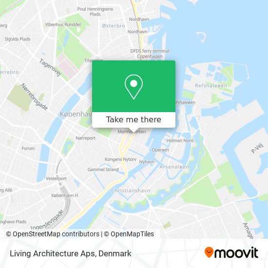 Living Architecture Aps map