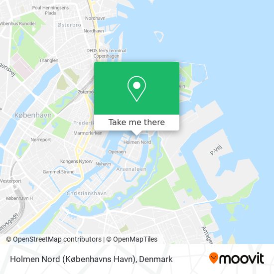 Holmen Nord (Københavns Havn) map