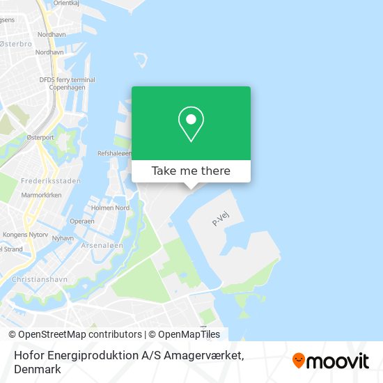 Hofor Energiproduktion A / S Amagerværket map