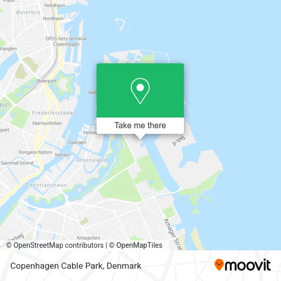 Copenhagen Cable Park map