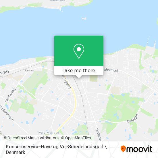 Koncernservice-Have og Vej-Smedelundsgade map