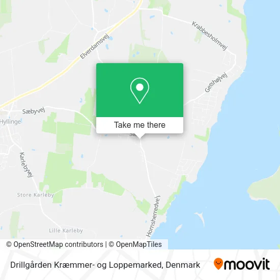 Drillgården Kræmmer- og Loppemarked map