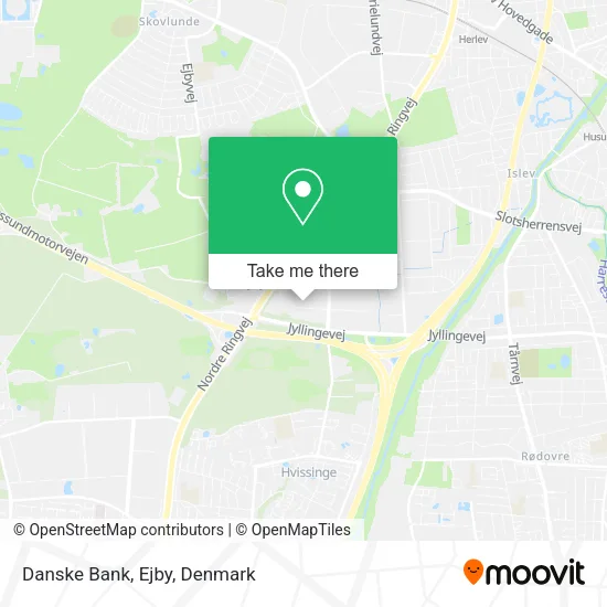 Danske Bank, Ejby map