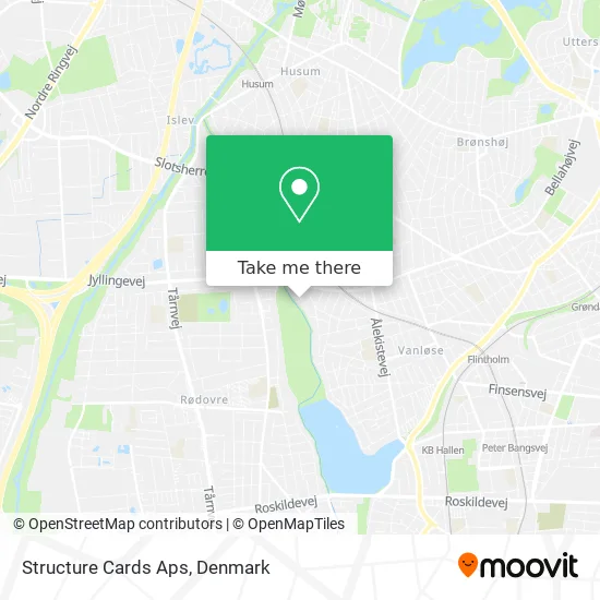 Structure Cards Aps map