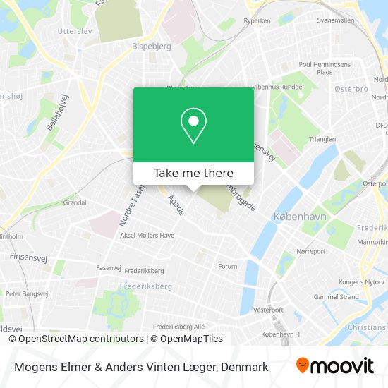 Mogens Elmer & Anders Vinten Læger map