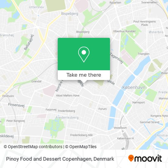 Pinoy Food and Dessert Copenhagen map