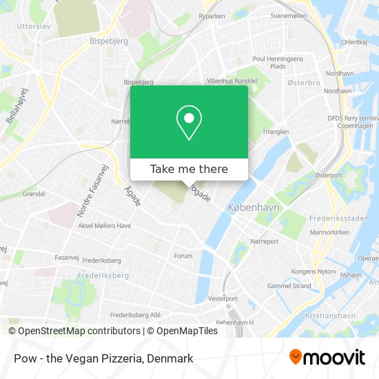 Pow - the Vegan Pizzeria map