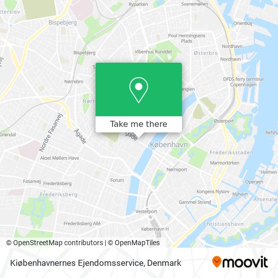 Kiøbenhavnernes Ejendomsservice map