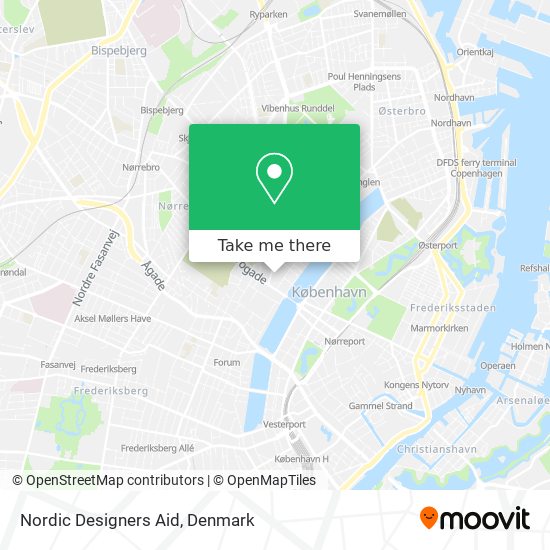 Nordic Designers Aid map