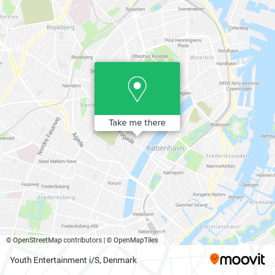 Youth Entertainment i/S map
