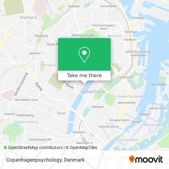 Copenhagenpsychology map