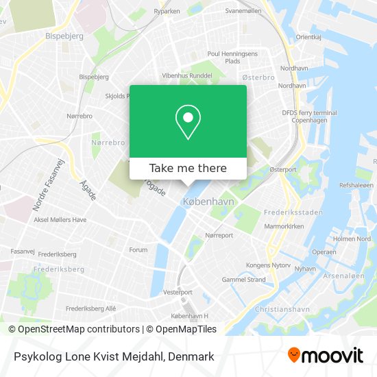 Psykolog Lone Kvist Mejdahl map