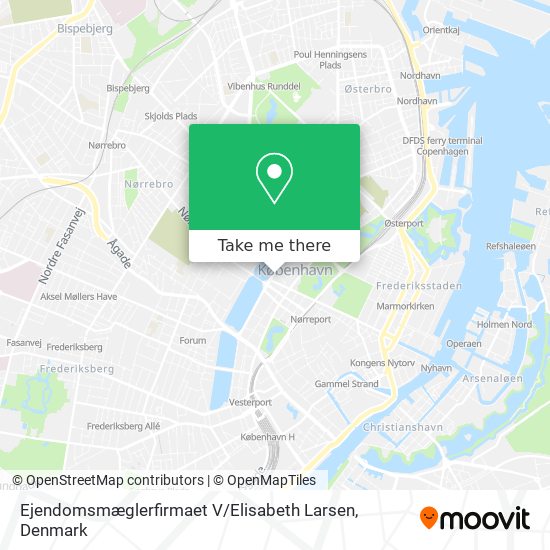 Ejendomsmæglerfirmaet V / Elisabeth Larsen map
