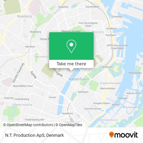 N.T. Production ApS map
