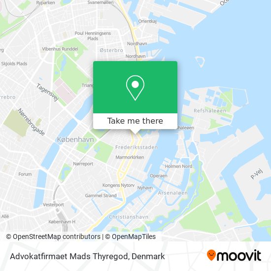 Advokatfirmaet Mads Thyregod map