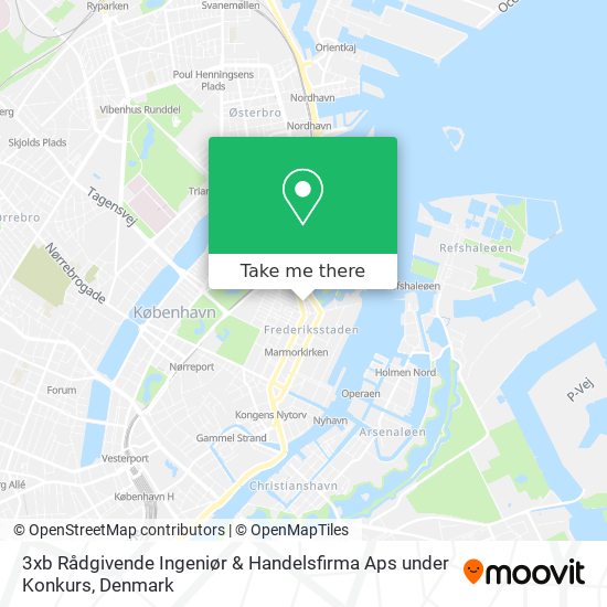 3xb Rådgivende Ingeniør & Handelsfirma Aps under Konkurs map