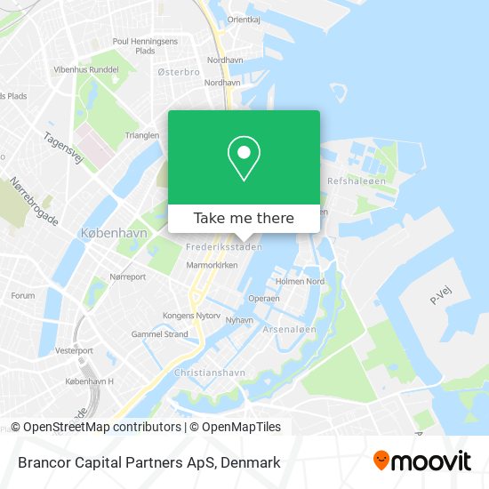 Brancor Capital Partners ApS map