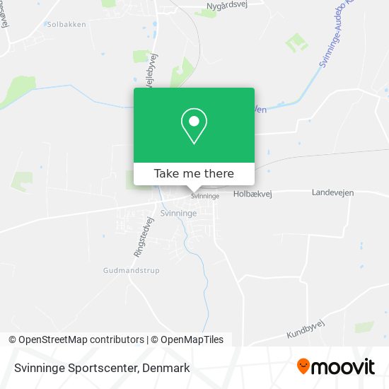 Svinninge Sportscenter map