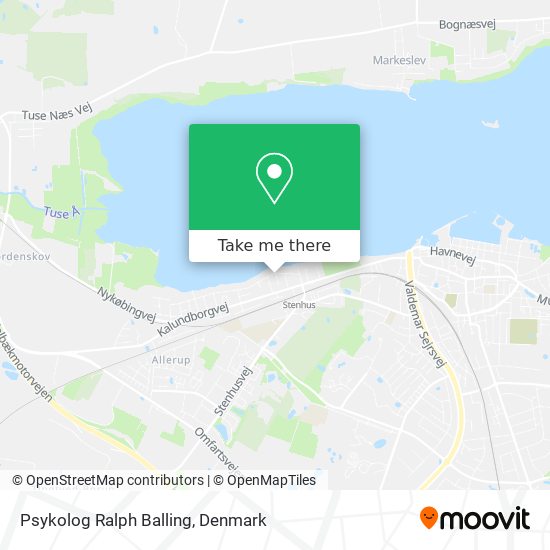 Psykolog Ralph Balling map