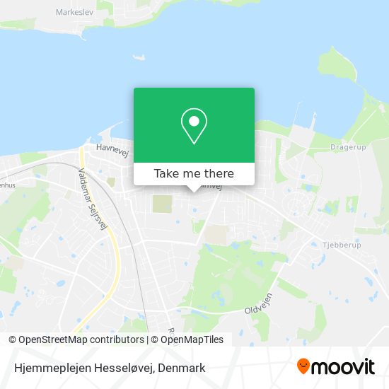 Hjemmeplejen Hesseløvej map